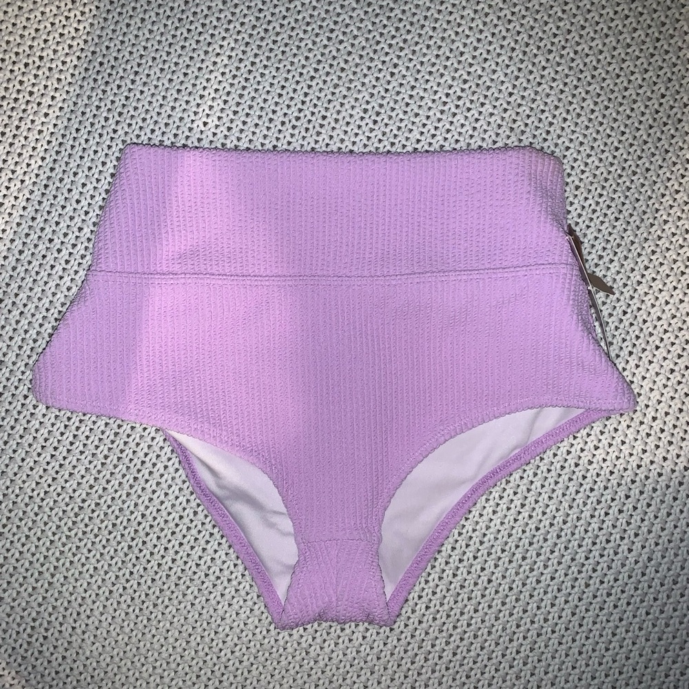 NWT PINK Victoria’s Secret Swim Bottoms Size Small